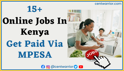 online jobs in Kenya that pay through MPESA