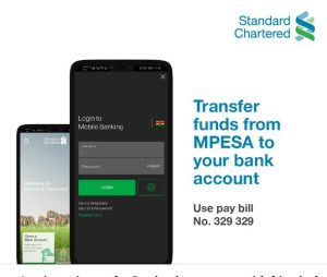 standard chartered paybill number