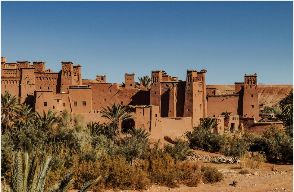 Facade Museum in Morocco