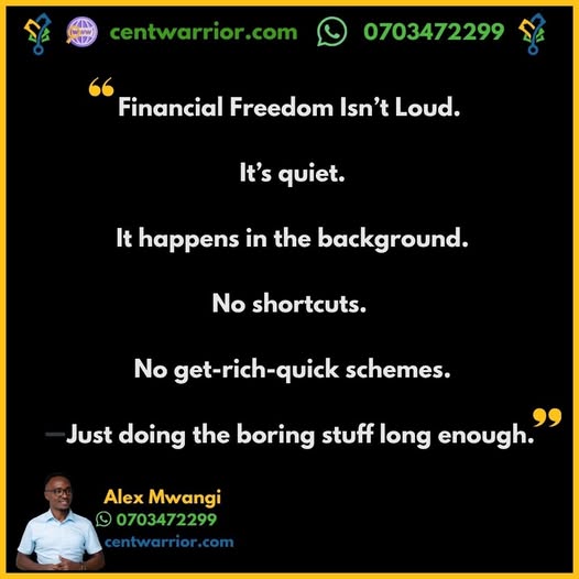 Financial Freedom Isn’t Loud