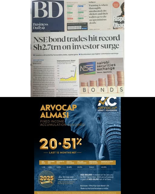 Ksh 2.7 Trillion Worth of Bonds Traded on the NSE in 2025