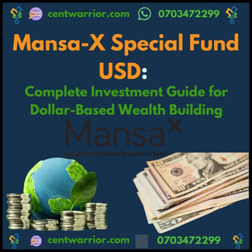 Mansa-X Special Fund USD