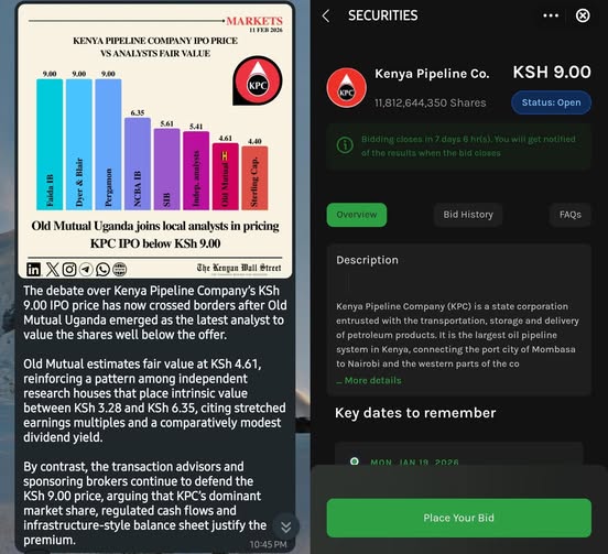 Kenya Pipeline Company (KPC) IPO Is Now on Ziidi Trader