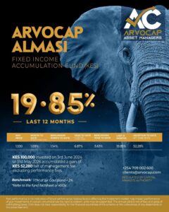 19.85% Arvocap Almasi Fund – The Best Fixed Income Fund in Kenya