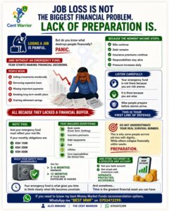 Job loss is not the biggest financial problem