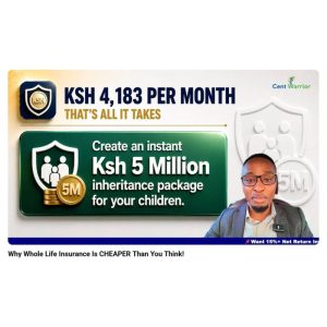 Ksh 5 Million Inheritance Asset for Just Ksh 4,183 per Month